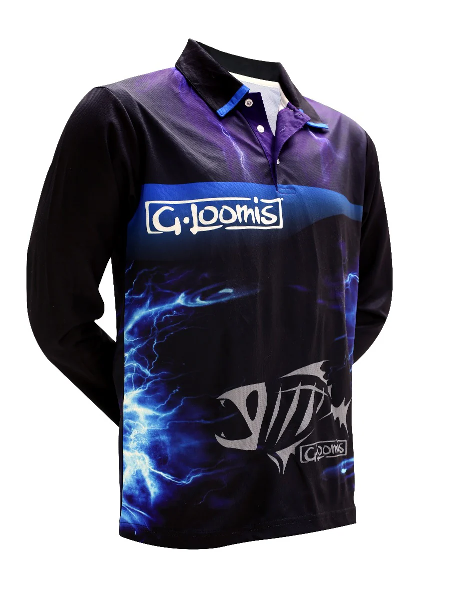 G Loomis Lightning Sublimated Long Sleeve Fishing Shirt - Image 3