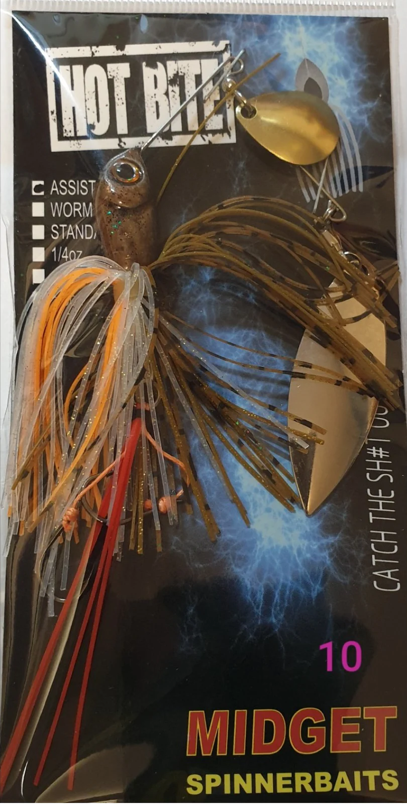 Hot Bite Midget Spinnerbait Lure - 1/2oz - Image 3