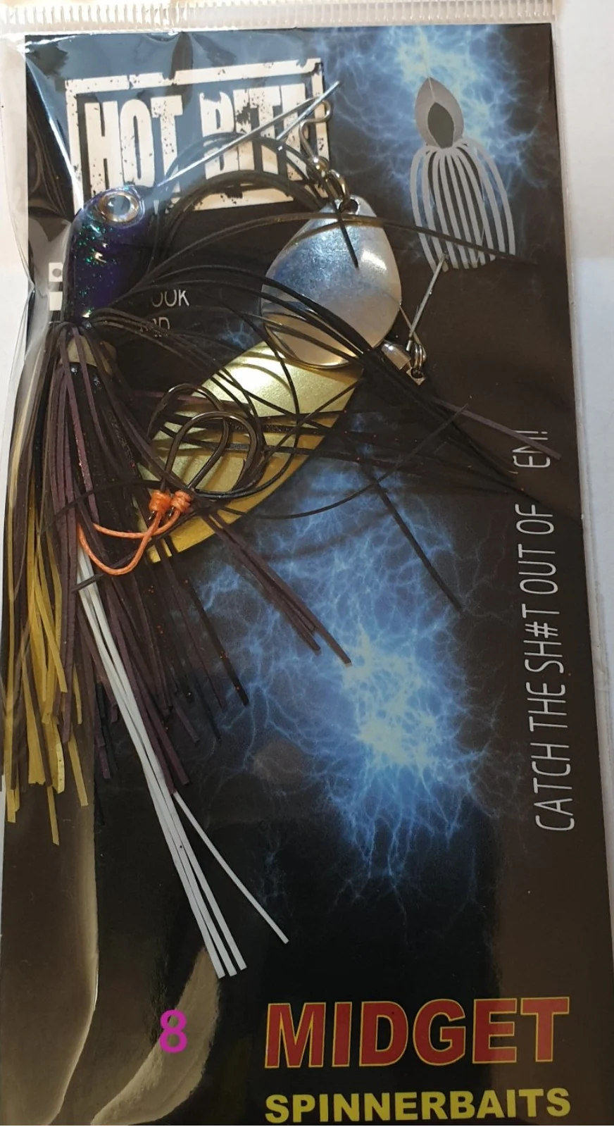 Hot Bite Midget Spinnerbait Lure - 5/8oz - Image 6