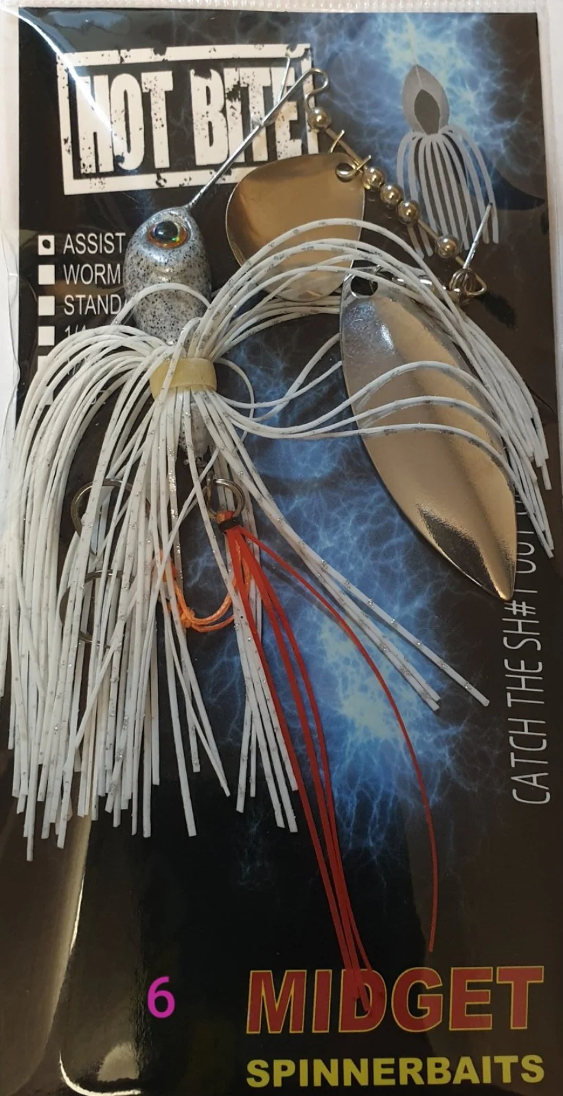 Hot Bite Midget Spinnerbait Lure - 5/8oz - Image 7