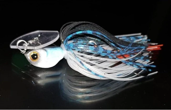 Hot Bite Spectre Assist Skirted Vibration Bladed Jig Lure - 1/2oz - Image 6