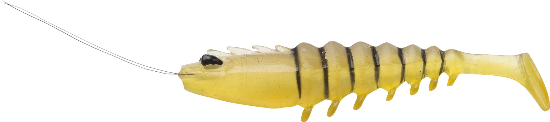 Squidgy Pro Prawn Paddle Tail 80mm Soft Plastic Lure - Image 4