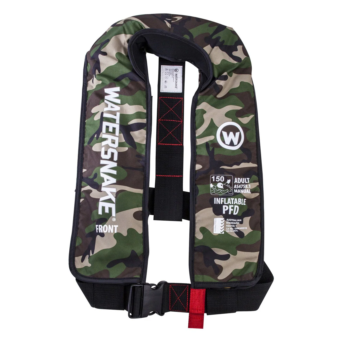 Watersnake V2 Inflatable PFD Life Jacket Vest - Image 4
